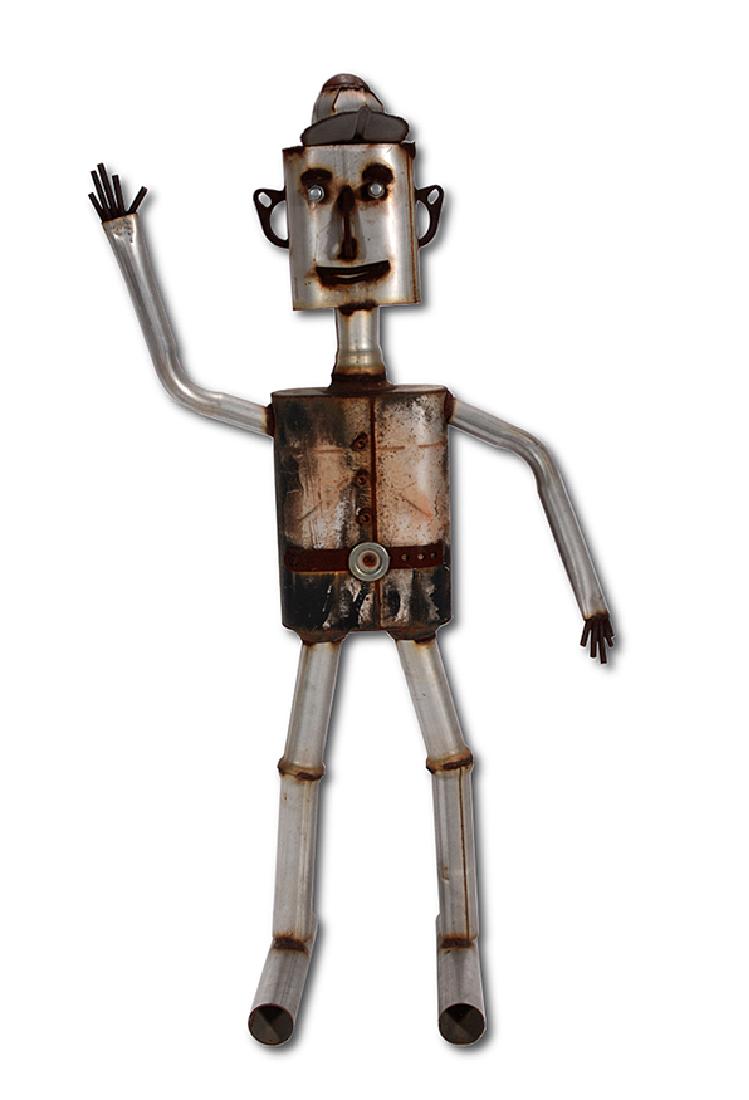 Found Object Art Muffler Man. (1 of 4)