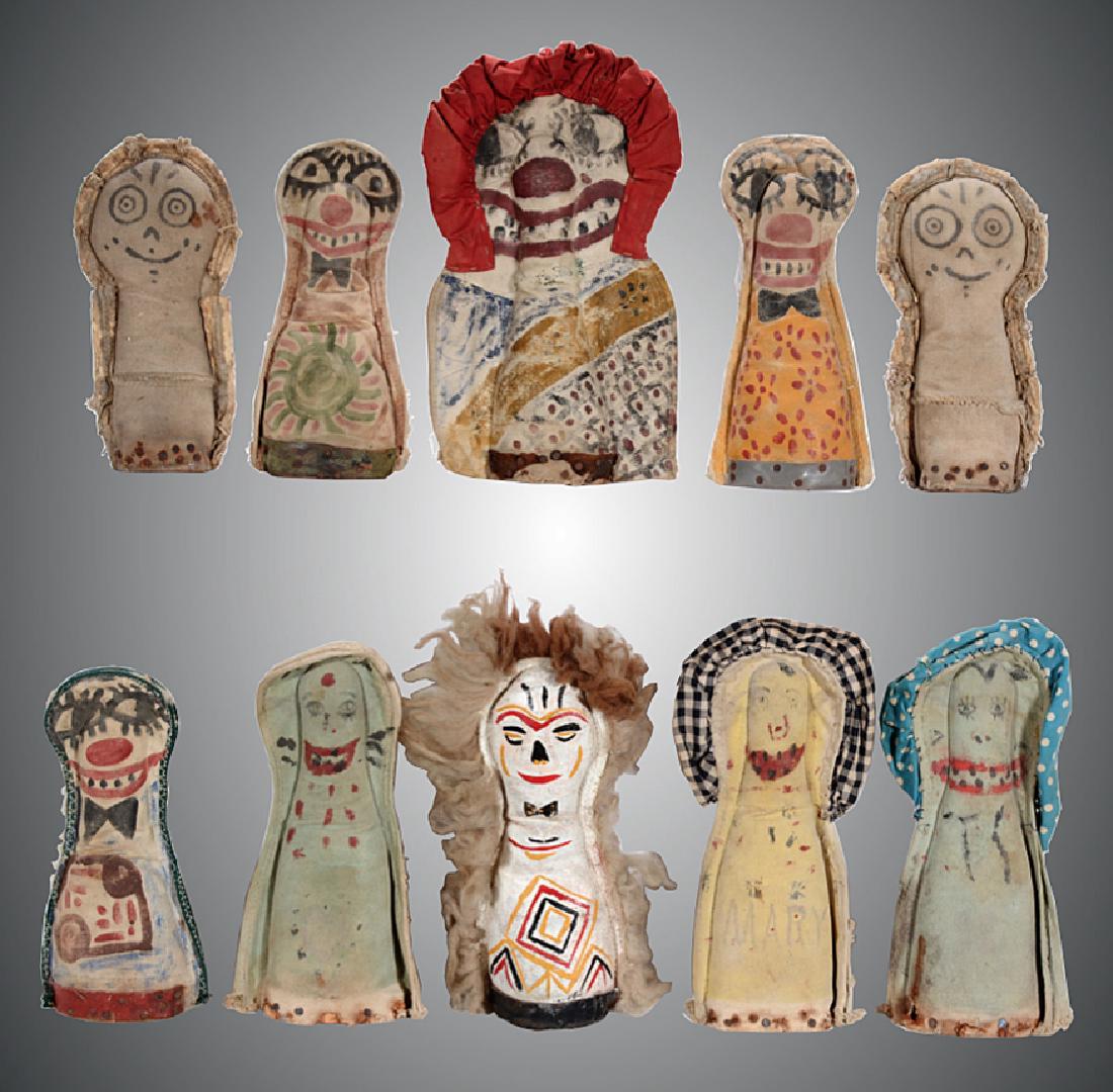 10 Double-Sided Knock Down Dolls. (1 of 6)