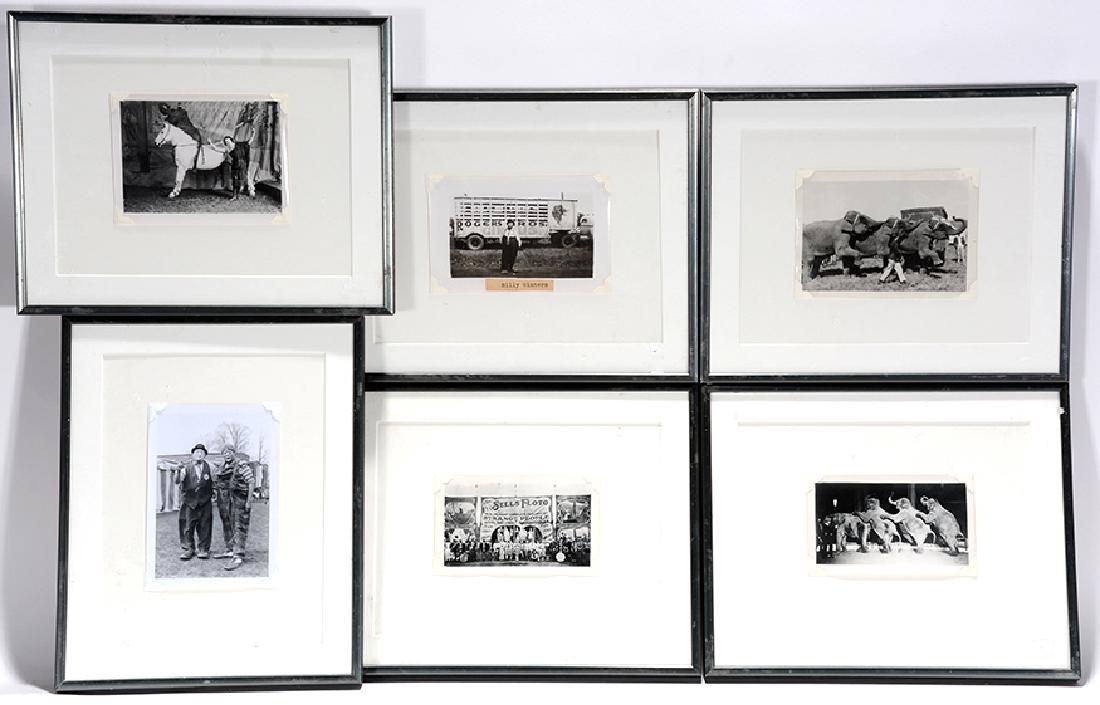Six Vintage Circus & Sideshow Photos. (1 of 7)