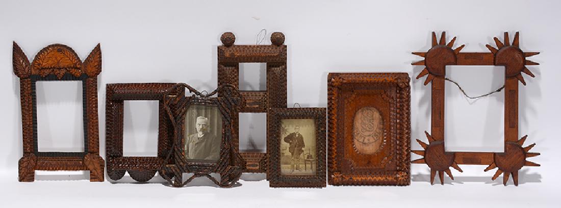 Group Of Seven Small Tramp Frames. (1 of 10)