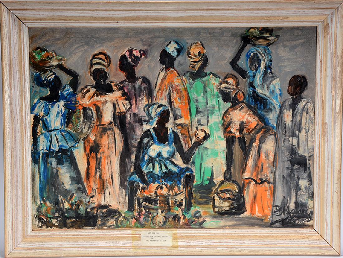 Badji Malang. Busy Market in Dakar. (1 of 3)