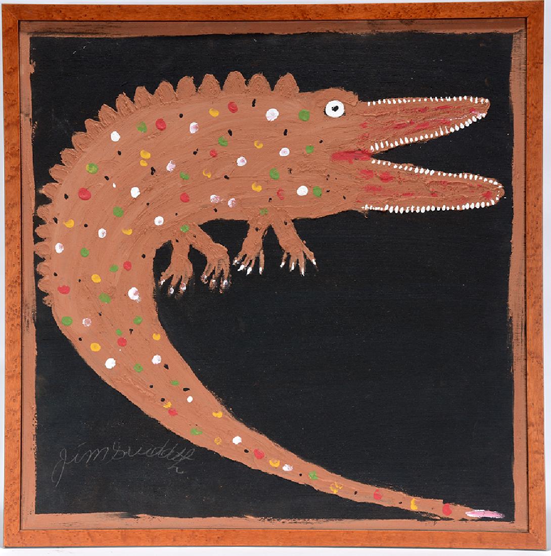 Jimmy Lee Sudduth. Alligator. (1 of 2)