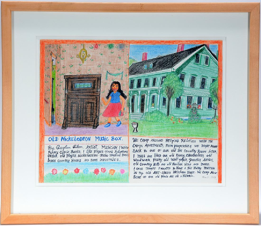 Gayleen Aiken. Old Nickelodeon Music Box. (1 of 4)