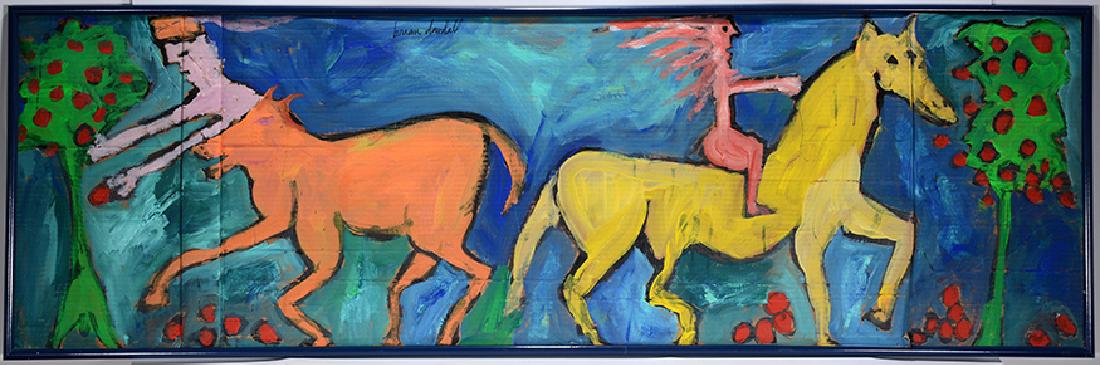 Brian Dowdall. Centaur & Lady Madonna. (1 of 1)