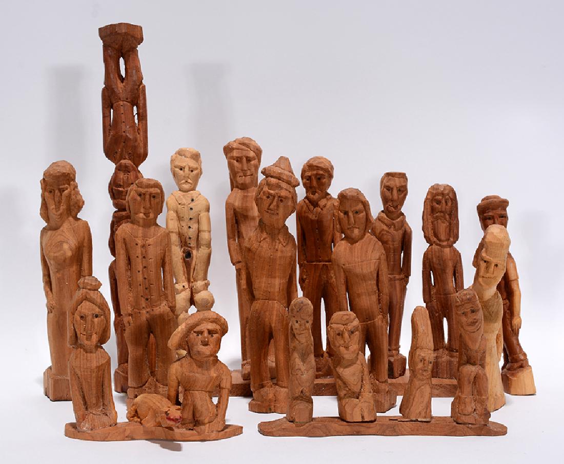 14  Figural Carvings. (1 of 1)