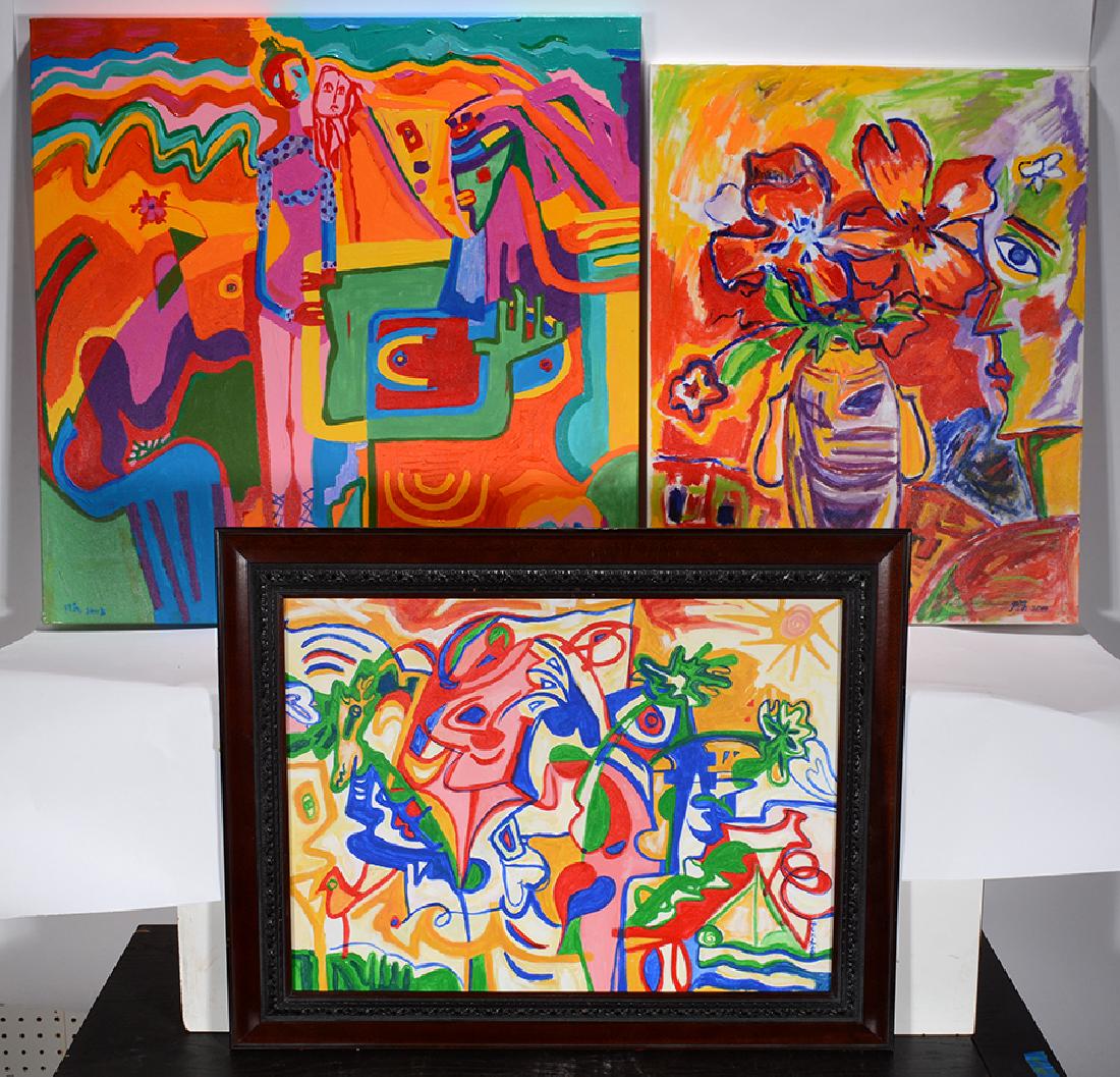 Phyllis Trager-Hyman. Group of Three Works. (1 of 1)