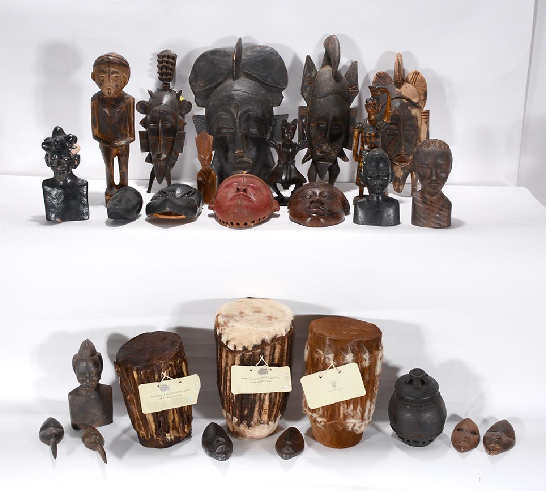 African Drums & Masks. (1 of 3)