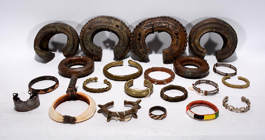 African Bracelets and Anklets. (1 of 5)
