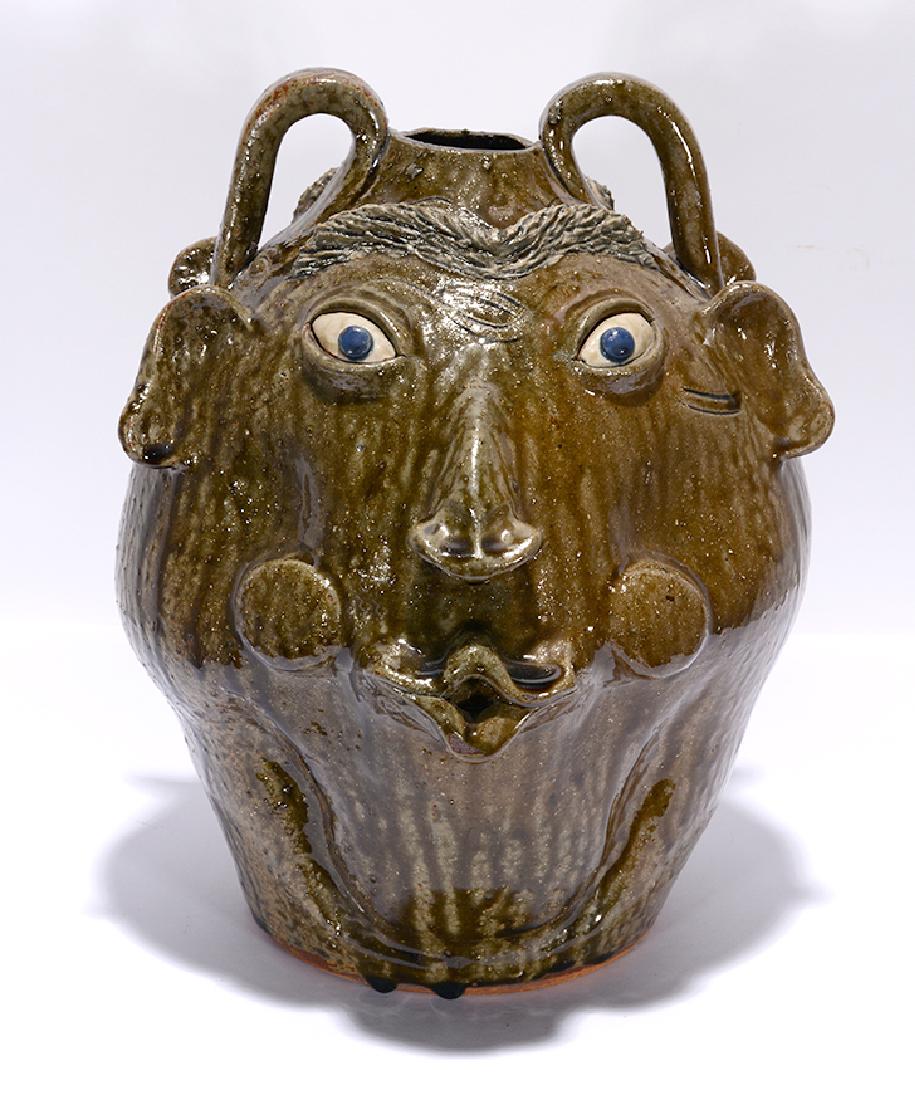 Richard Kale. Large Double-Face Jug. (1 of 6)