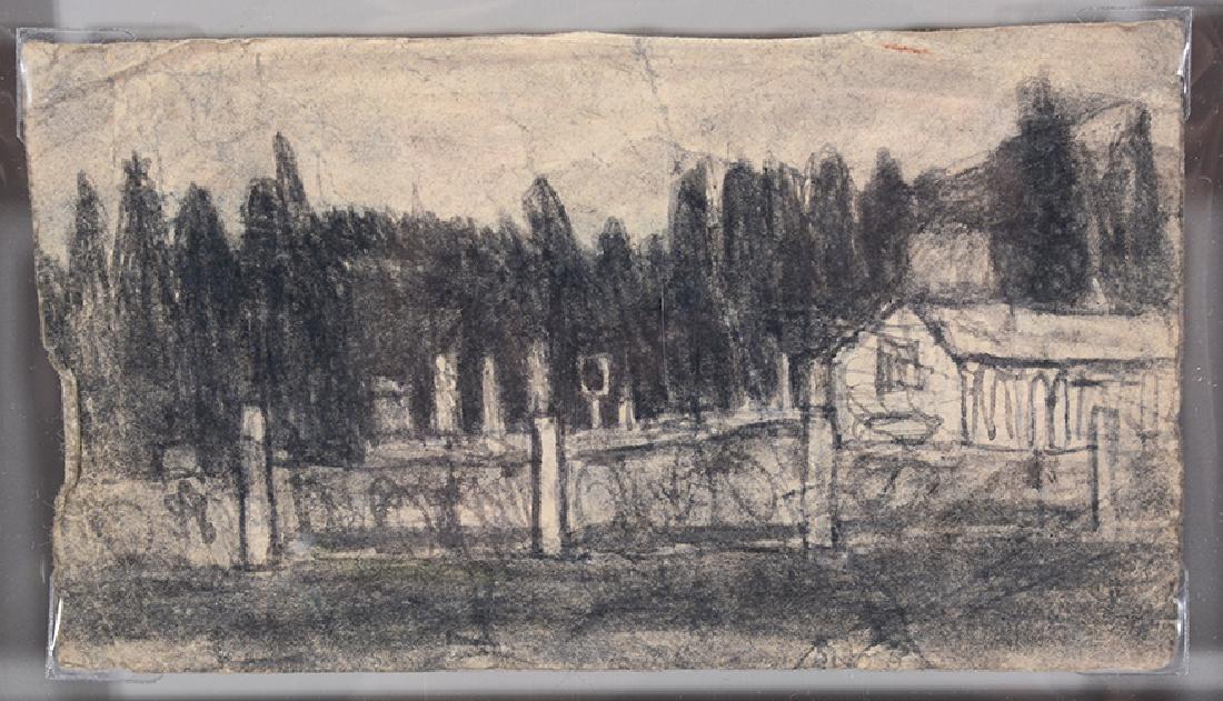 James Castle. Views Of Idaho Farms. (1 of 8)