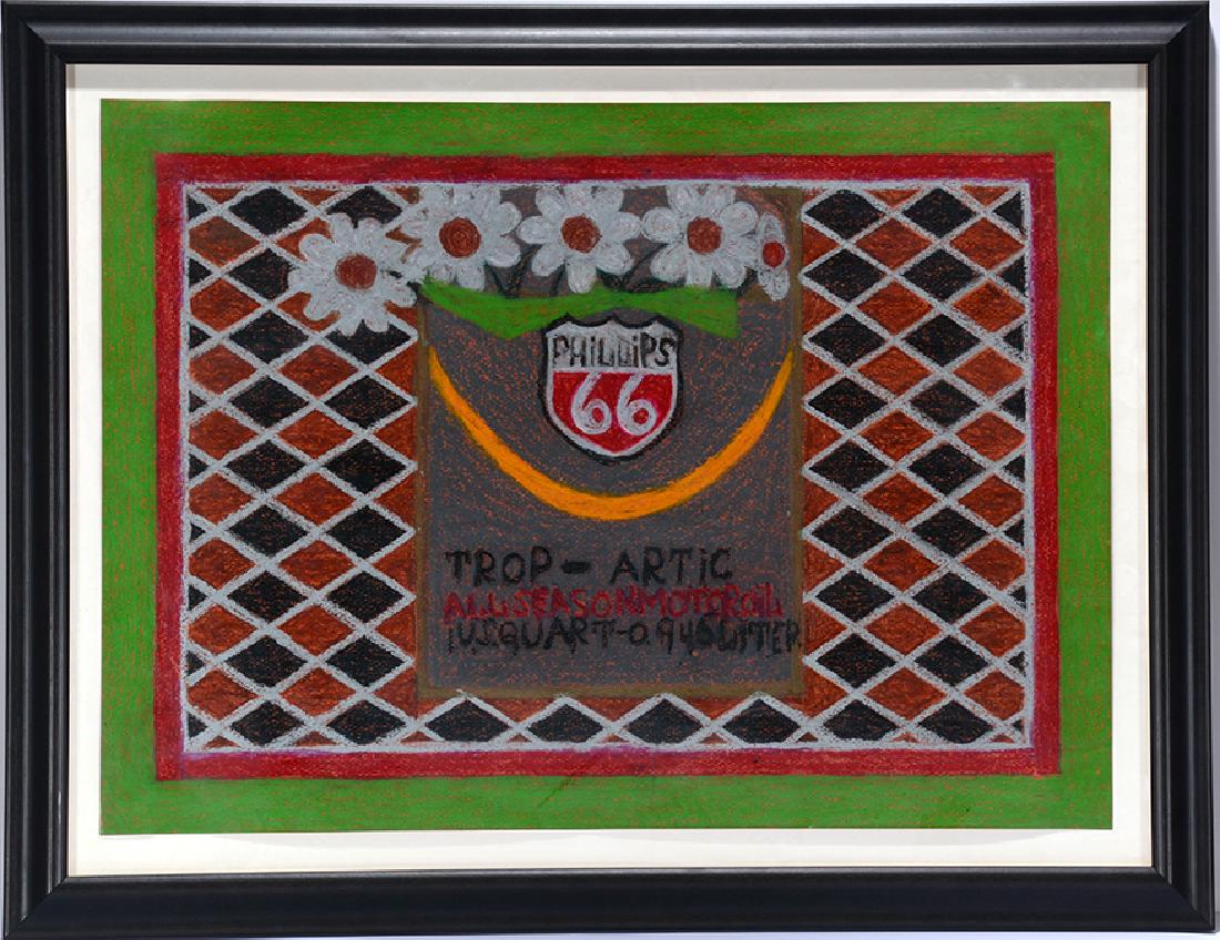 Eddie Arning. Phillips 66 Sign. (1 of 2)