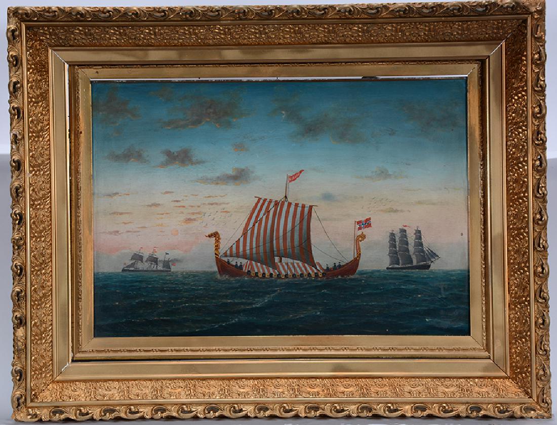 L. Larson. Viking Ship. (1 of 10)