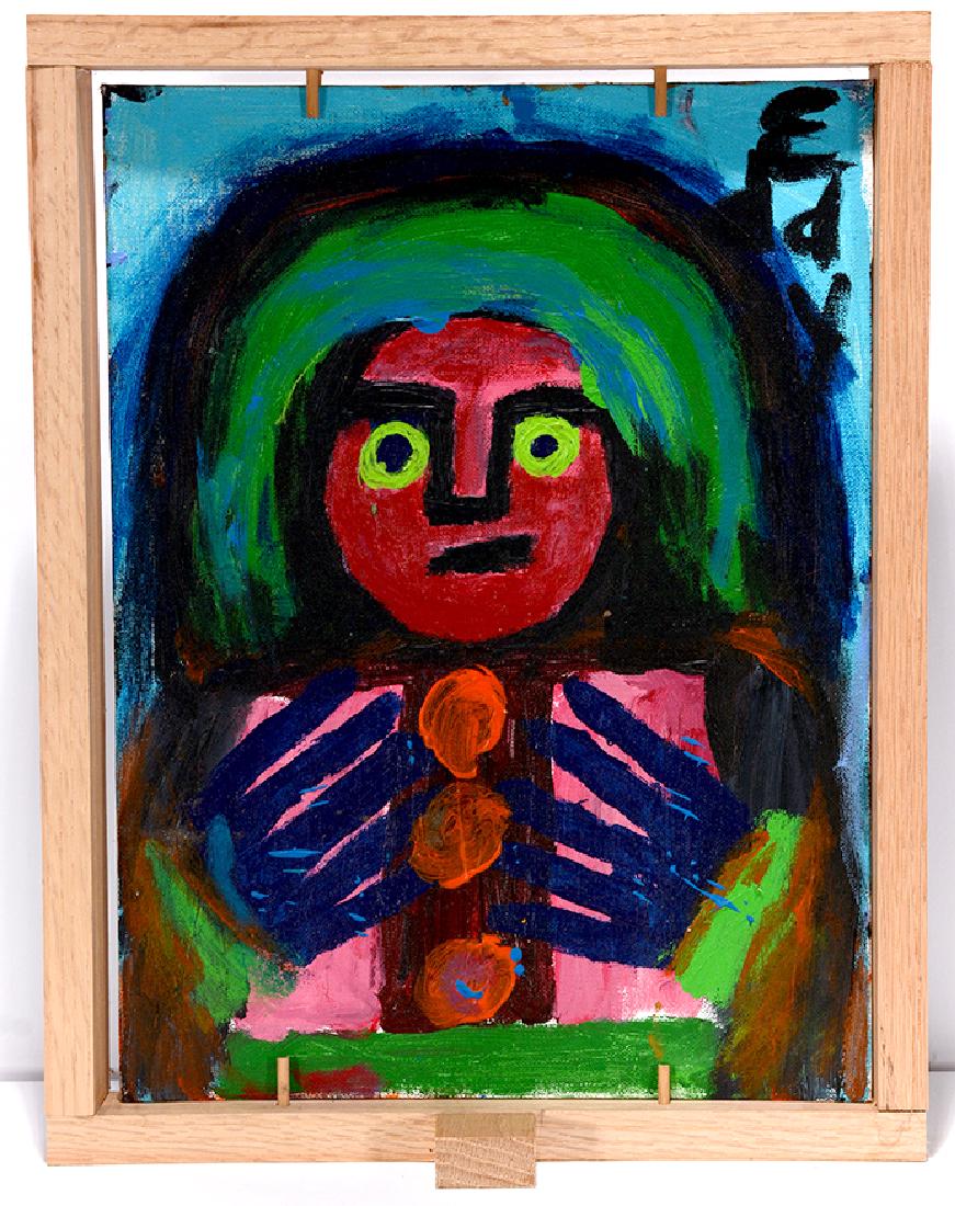 Eddy Mumma. Green & Blue Men. (1 of 2)