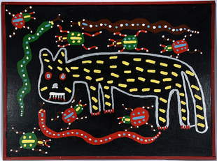 Richard Burnside Black Dog Nov 10 19 Slotin Folk Art In Ga Richard Burnside Black Dog Nov 10 19 Slotin Folk Art In Ga