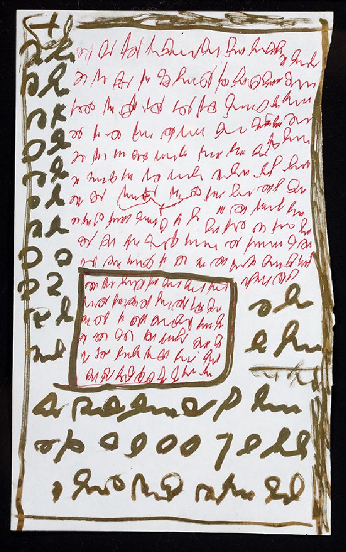 J.B. Murry. Automatic Writing. (1 of 2)