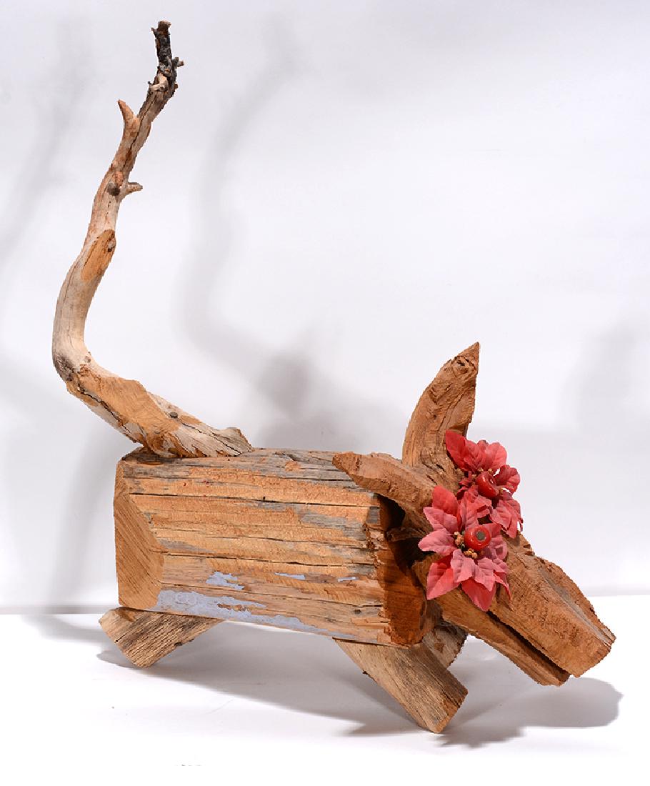 Clyde Jones. Wooden Critter. (1 of 3)