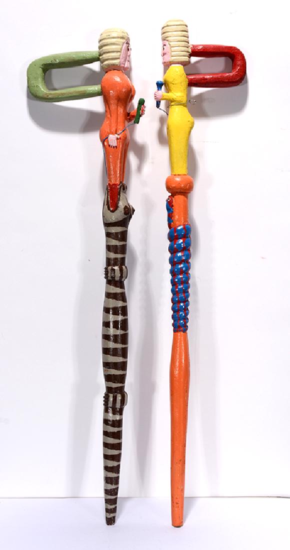 Denzil Goodpaster. Dolly Parton Canes. (1 of 4)