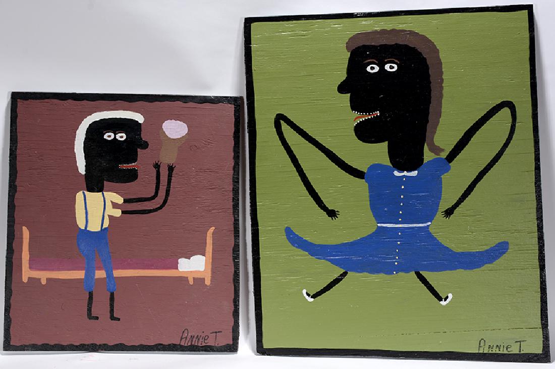 Annie Tolliver. Annie & Dad Mose. (1 of 1)