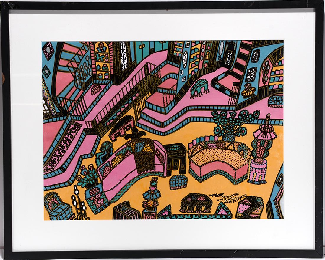 Knox Wilkinson. Interior View Of Room. (1 of 2)