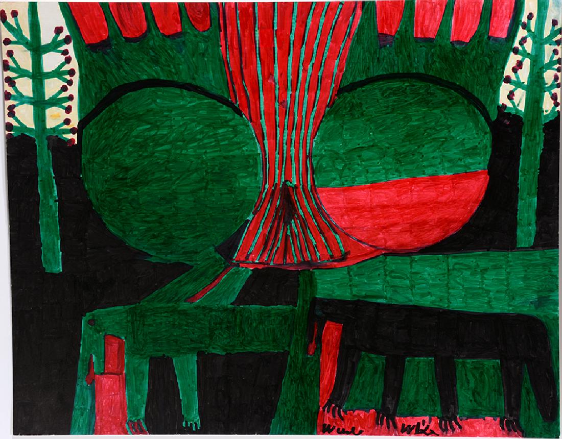 Willie White. Two Large Circles. (1 of 1)