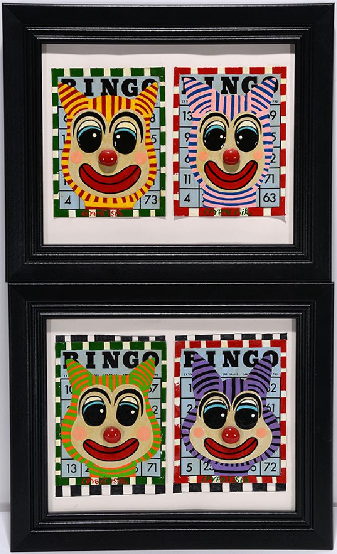 Levent Isik. Bingo Cats, #1 & #2. (1 of 1)