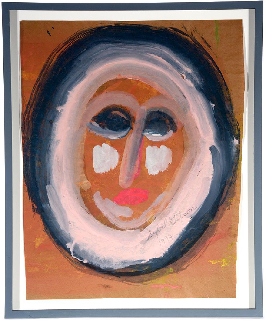 Sybil Gibson. Pink Oval Face. (1 of 3)