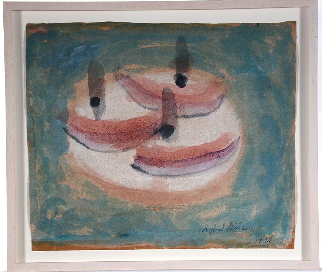 Sybil Gibson. Three Boats. (1 of 2)