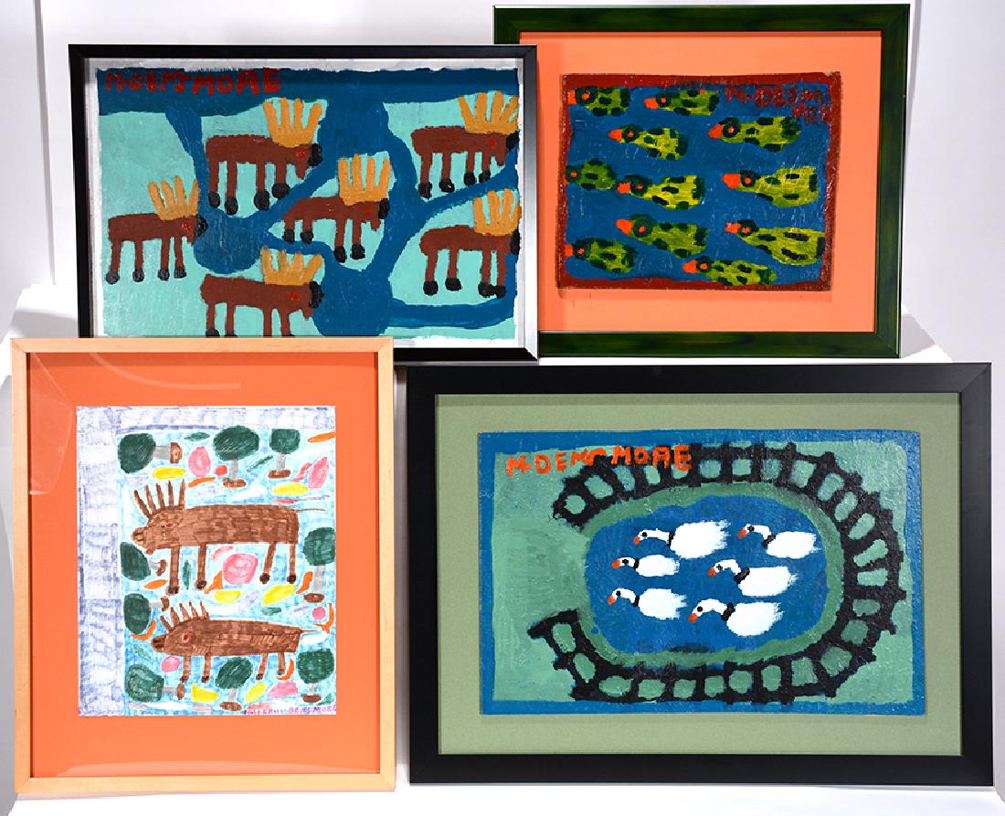 Merrill Densmore. 4 Works Featuring Animals. (1 of 3)