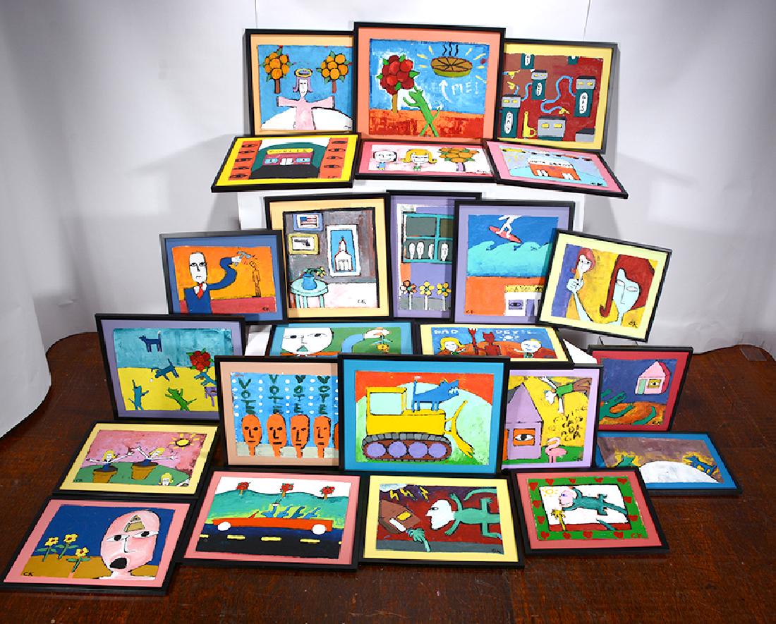 Carl Knickerbocker.  23 Works. (1 of 3)