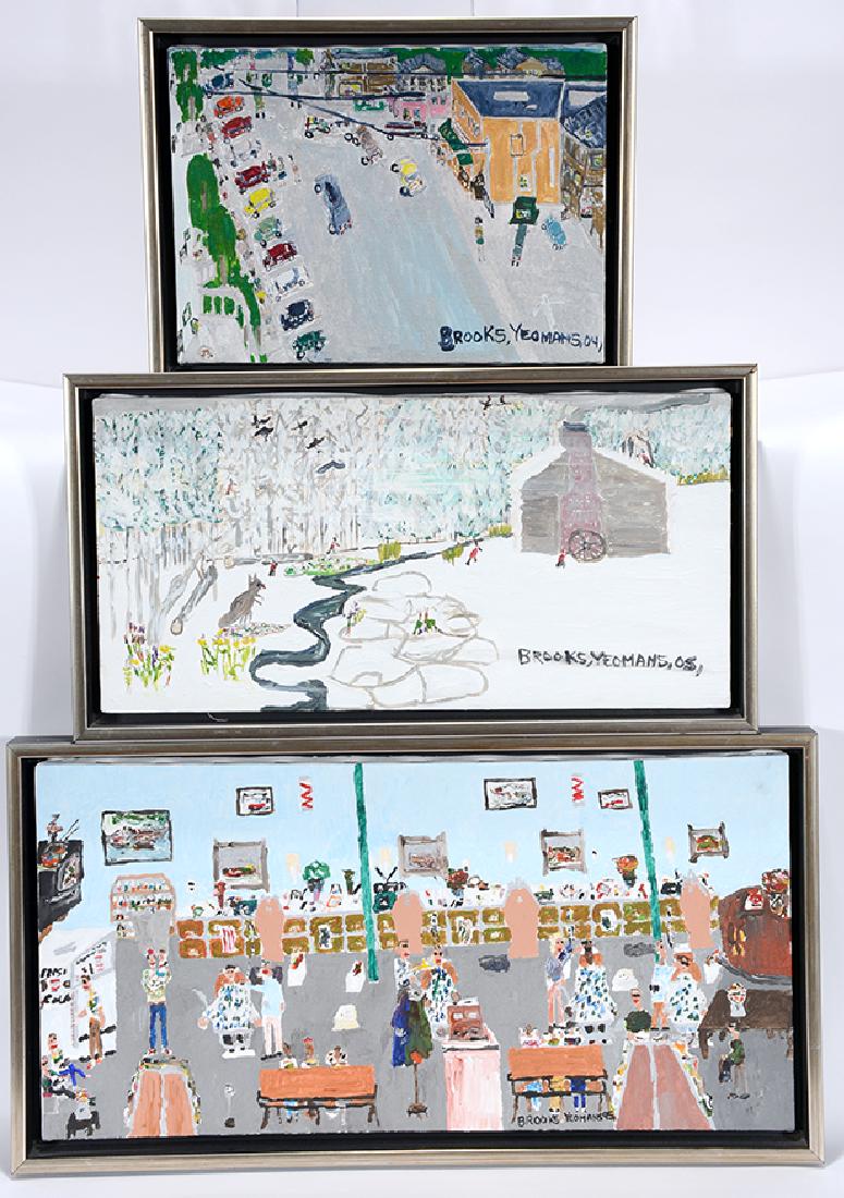Brooks Yeoman. Three Works. (1 of 4)