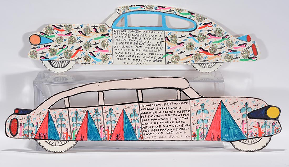 Howard Finster. Cadillac & Limo. (1 of 1)