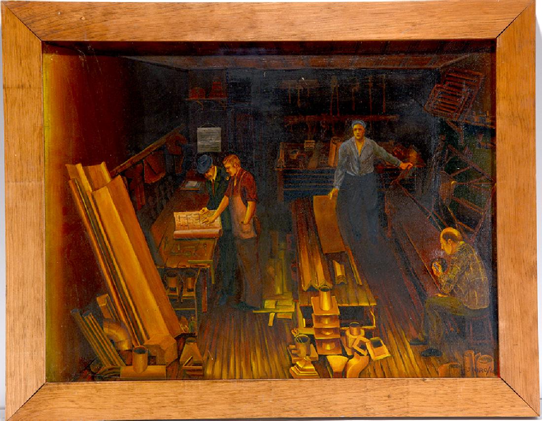 John Niro. General Sheet Metal Shop. (1 of 3)