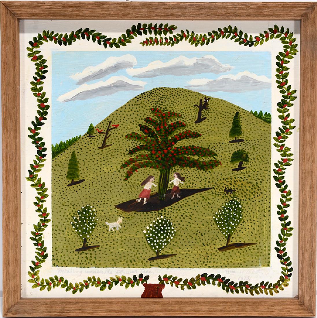 William H. West. Meeting Under Flower Tree. (1 of 4)