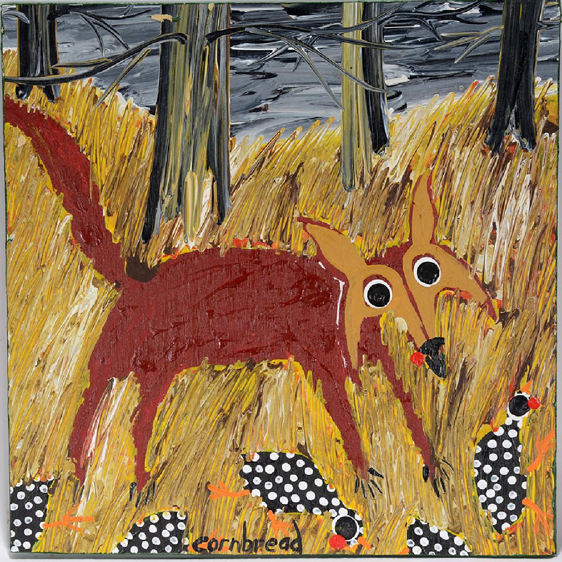 Cornbread Anderson. Fox Chasing Guineas. (1 of 1)