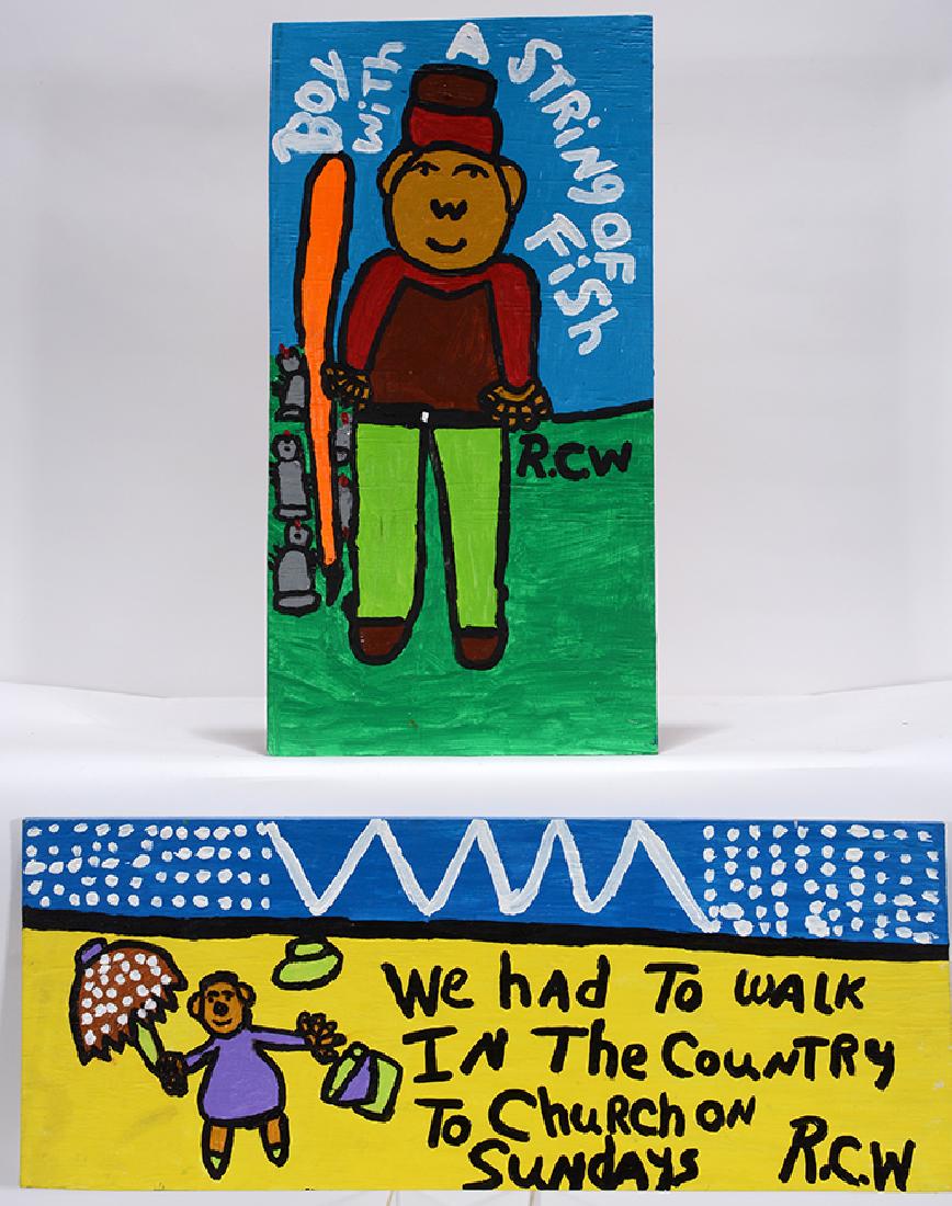 Ruby Williams. Pair Of Paintings. (1 of 1)