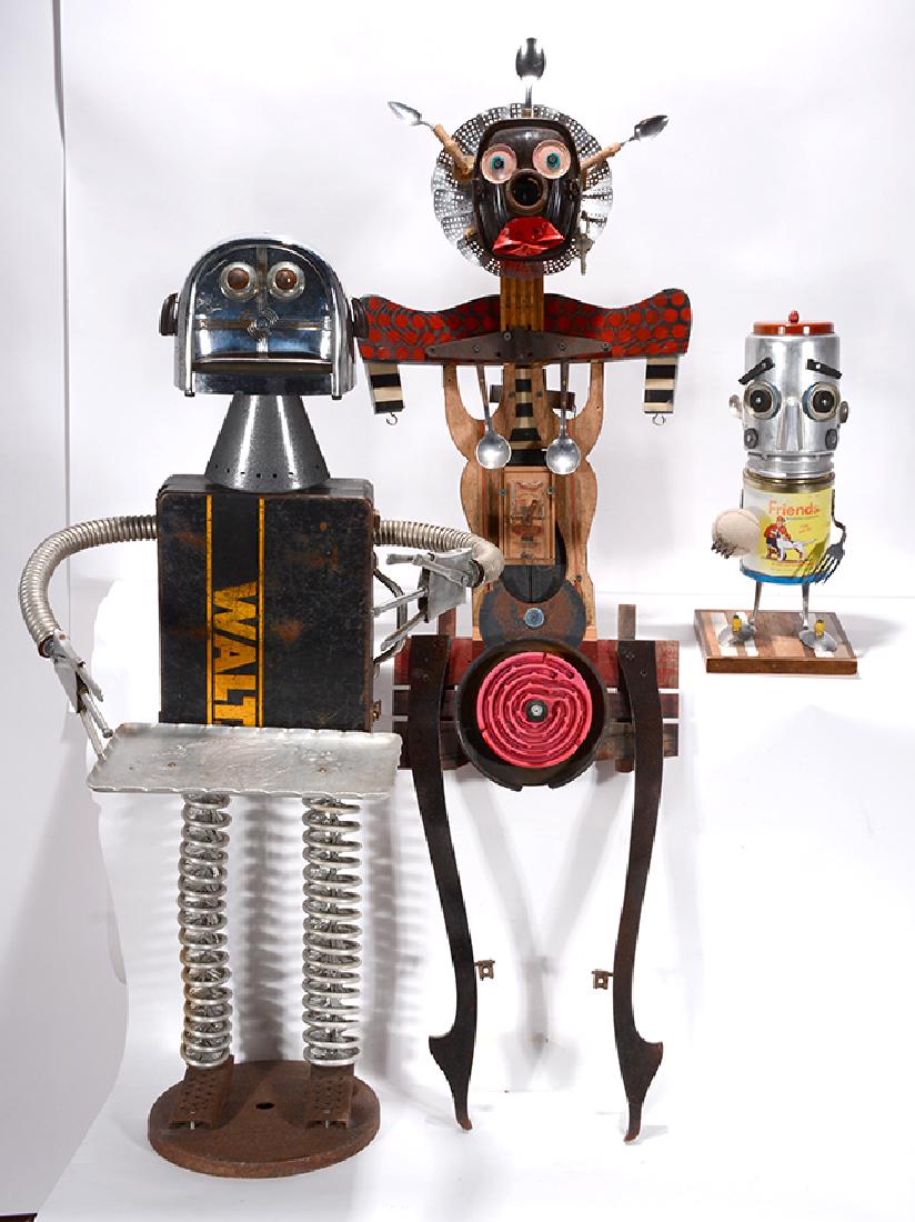 Jim Shores, Anthony Pack. Robot Family. (1 of 2)