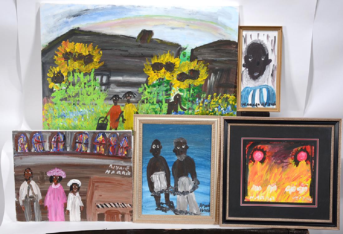 Alyne Harris. Five Paintings. (1 of 1)