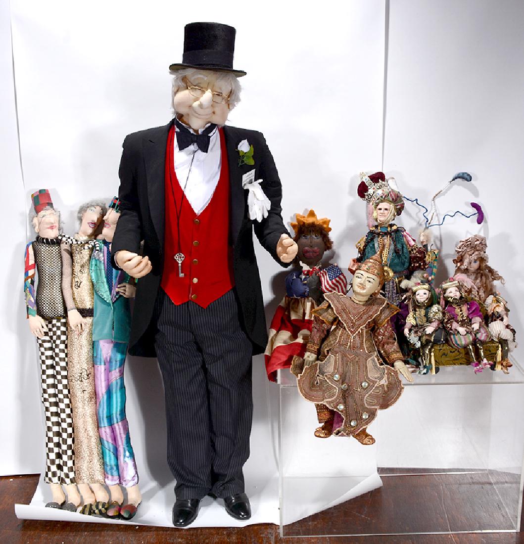 Box Lot Of Six Dolls. (1 of 3)