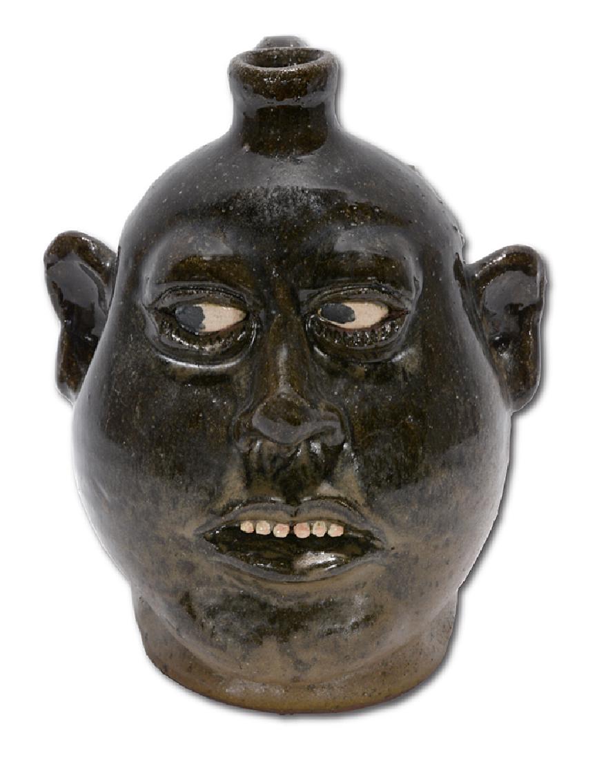 Lanier Meaders. Looking To His Right Face Jug. (1 of 6)