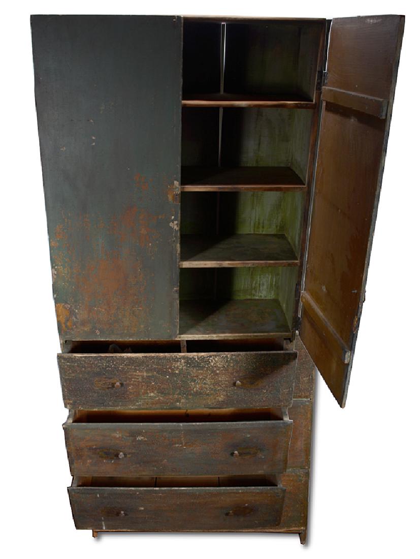 Early Primitive Country Wardrobe. (1 of 11)