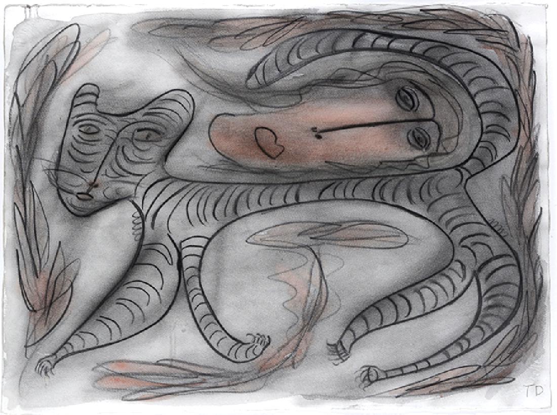 Thornton Dial. Portrait On Jungle Tiger. (1 of 6)