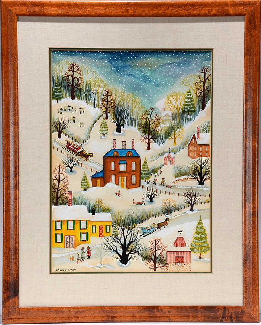 Janet Munro. A Winter Day. (1 of 7)