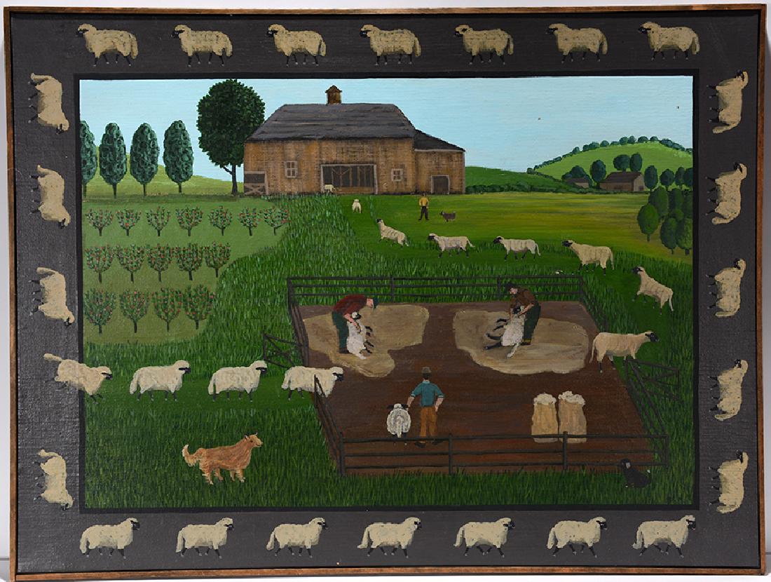 Barbara Moment. Sheep Shearing Day. (1 of 8)