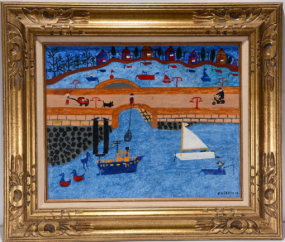 Chief Wiley. Crabbing And Boating On The Water. (1 of 6)