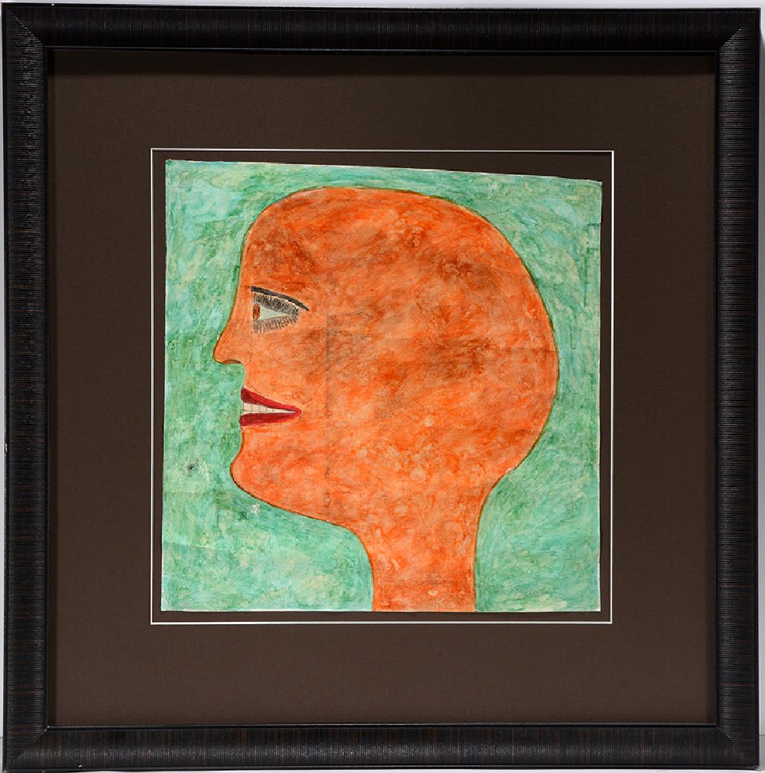 Lee Godie. The Skulptor (sic.) (1 of 3)