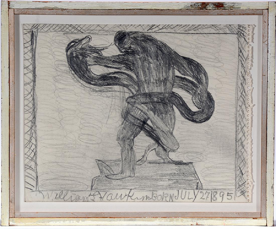 William Hawkins. Snake Wrestler. (1 of 4)