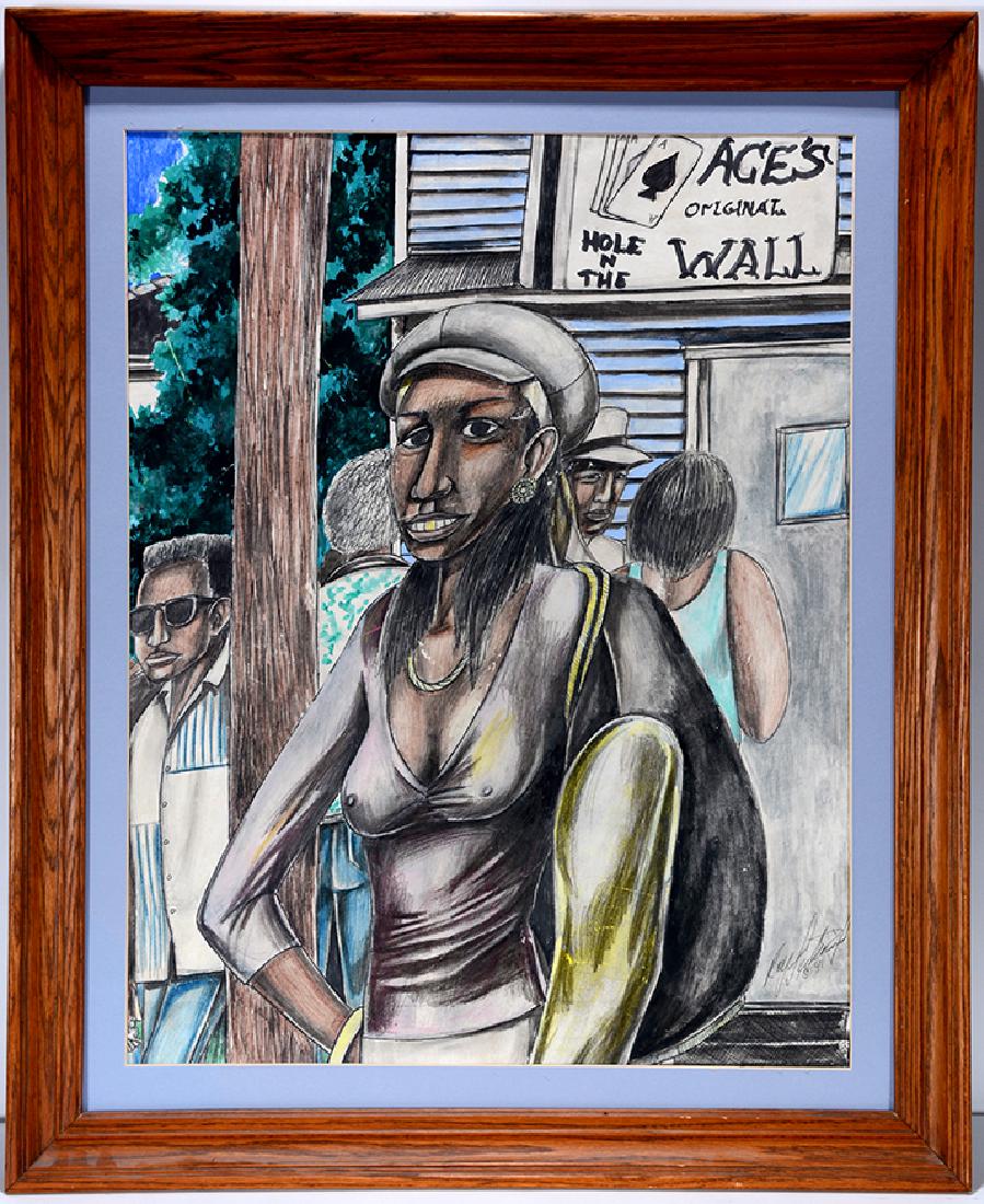 Roy Ferdinand. Ace's Hole In The Wall. (1 of 6)