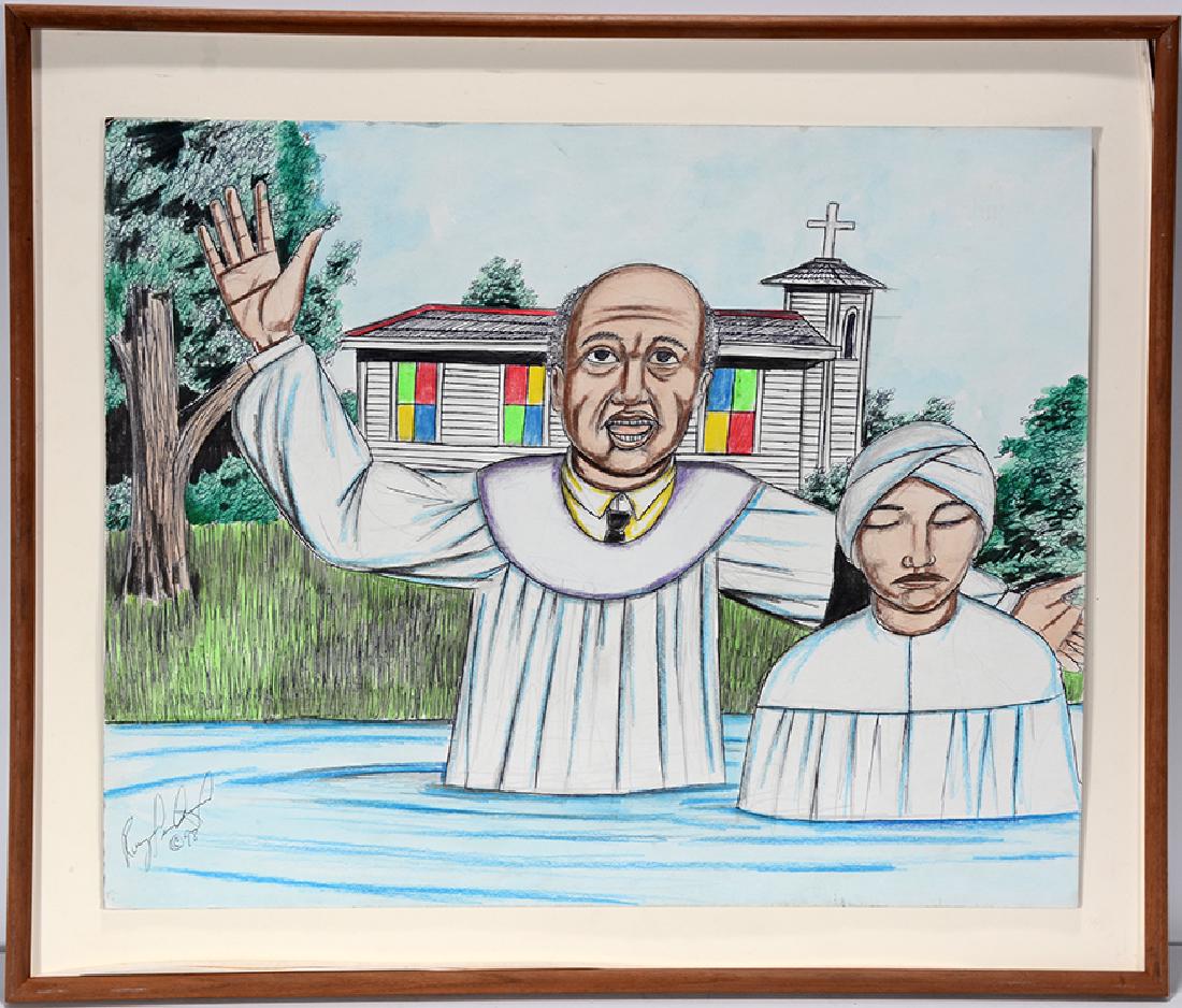 Roy Ferdinand. Baptism. (1 of 3)