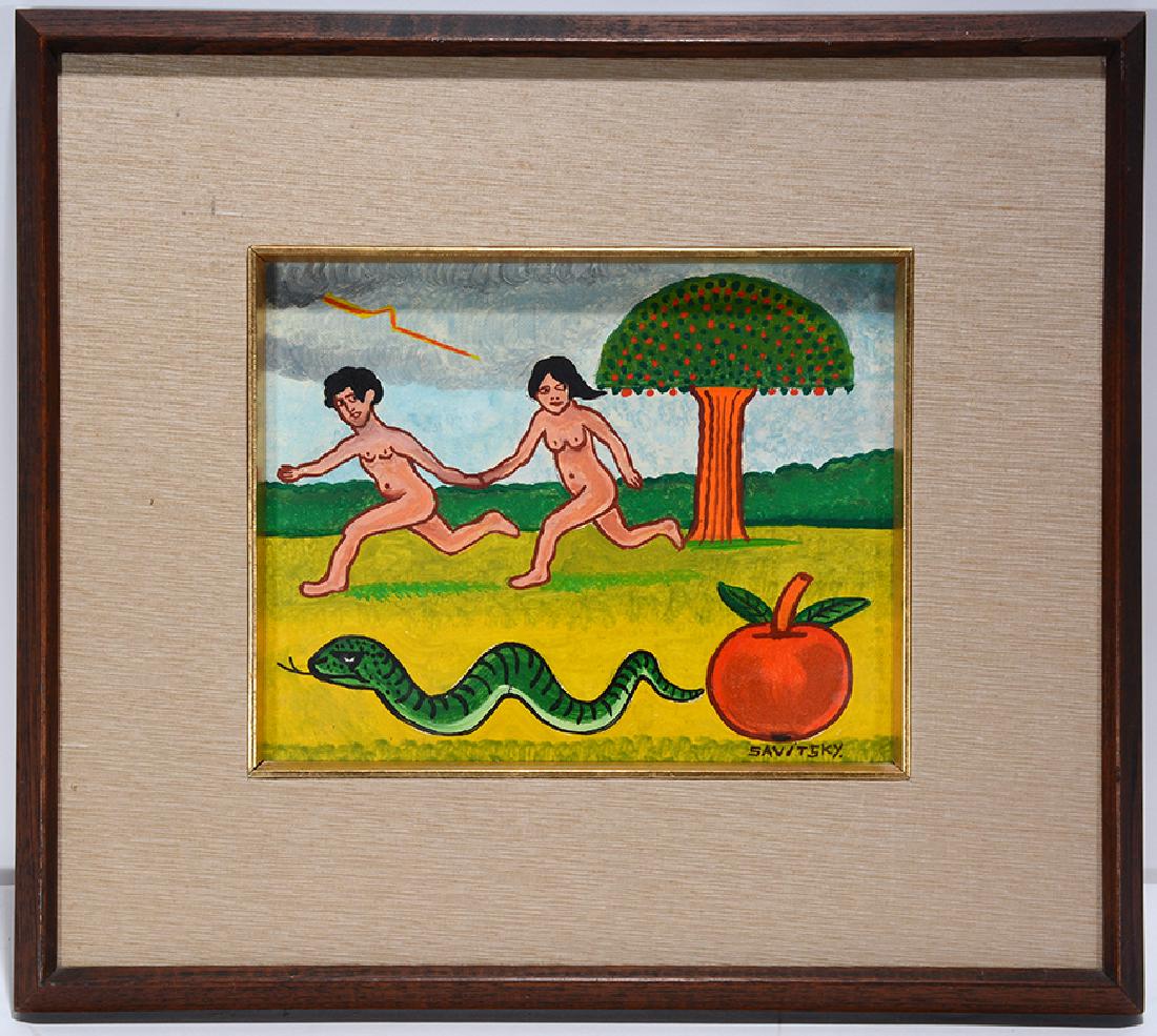 Jack Savitsky. Adam and Eve. (1 of 5)