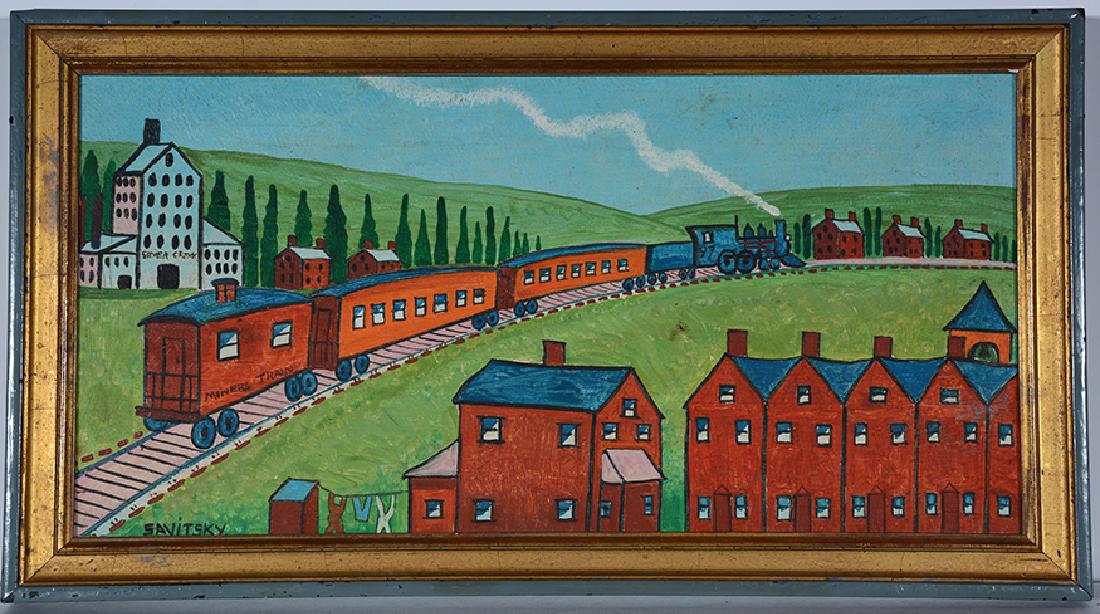 Jack Savitsky. Miners' Train. (1 of 3)